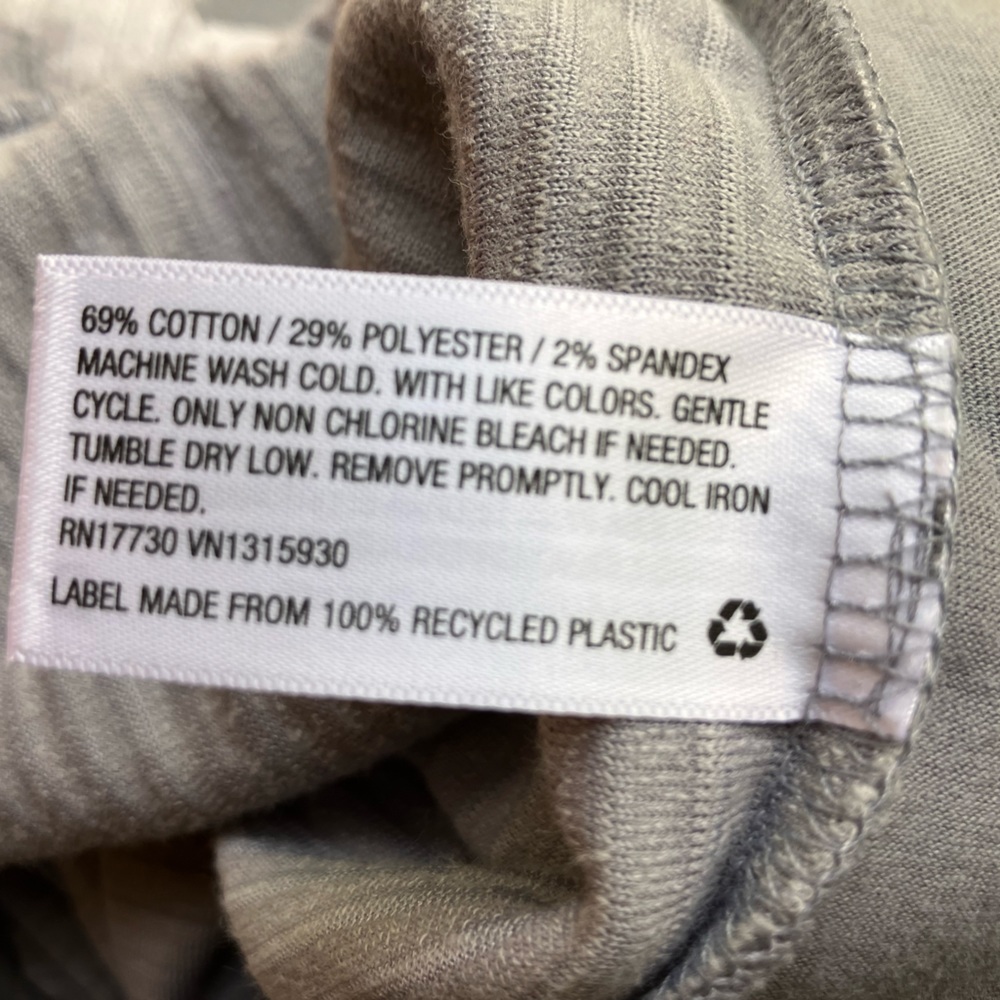 a new day Gray Velour Ribbed Sweatpants Sz XS. - Picture 7 of 7
